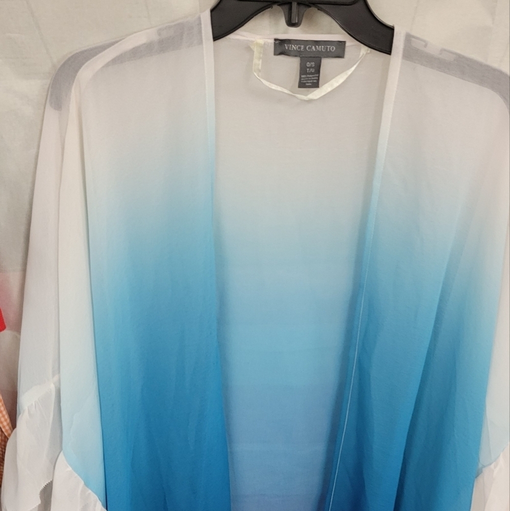 Vince Camuto One Size Sheer Blue